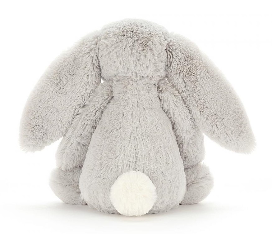 Jucarie de plus - Medium - Bashful - Silver Bunny - Jellycat