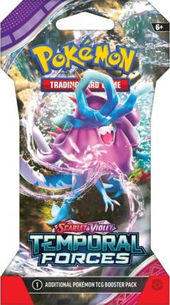Pokemon TCG - Scarlet & Violet: Temporal Forces Blister Booster - mai multe modele
