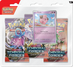 Pokemon TCG - Scarlet & Violet: Temporal Forces 3 Blister Booster - doua modele