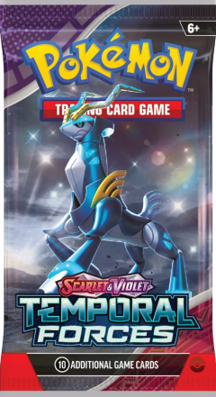 Pokemon TCG - Scarlet & Violet: Temporal Forces Booster Pack - mai multe modele