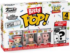 Set 4 figurine - Pop! Bitty - Disney Toy Story: Jessie, Bullseye, Hamm and a Surprise Mystery Mini Figure