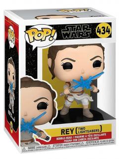 Figurina - Pop! - Star Wars: Rey (Two Lightsabers) - Bobble-Head