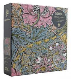 Puzzle 1000 piese - William Morris - Morris Pink Honeysuckle