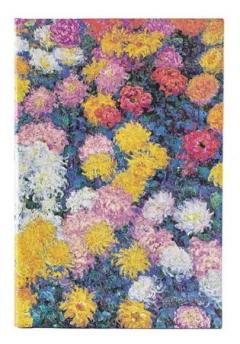 Jurnal - Midi, Unlined - Monet’s Chrysanthemums