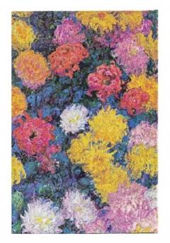 Jurnal - Mini, Unlined - Monet’s Chrysanthemums