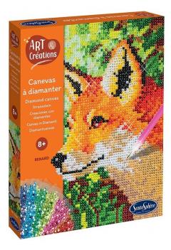 Set creativ cu diamante - Vulpe