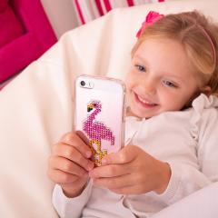 Set creativ cu diamante si stickere