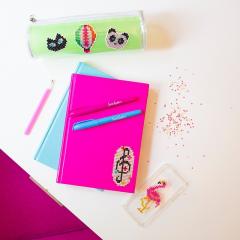 Set creativ cu diamante si stickere