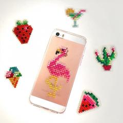 Set creativ cu diamante si stickere