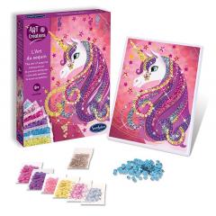 Set creativ cu paiete - Unicorn