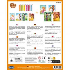 Set creativ cu sclipici - Printesa africana