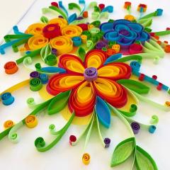 Set creativ quilling - Flori 