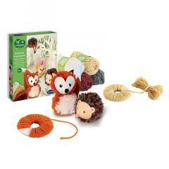 Set creativ - Animale cu pompoane