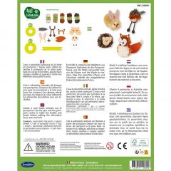 Set creativ - Animale cu pompoane