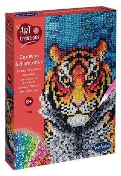 Set creativ cu diamante - Tigru