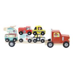 Set de joaca - Camion cu masinute