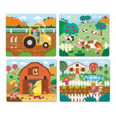 Puzzle educativ - Farm