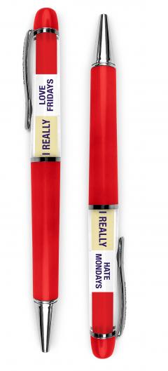 Pix - Love Fridays - Hate Mondays