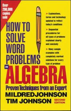 How to Solve Word Problems in Algebra