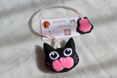 Semn de carte - Pisica neagra - Tomitza