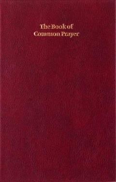 Book Of Common Prayer Enlarged Edition 701b Burgundy