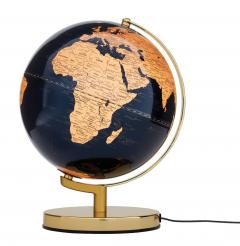 Lampa - Glob pamantesc - Terra Light - Dark Blue-Gold