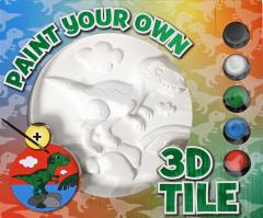 Set creativ - Pictura pe ipsos 3D - Dino
