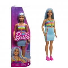 Papusa - Barbie Fashionistas - Cu par auriu si top sport