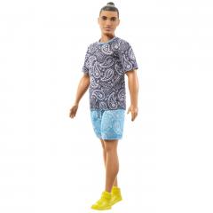 Papusa - Barbie Fashionistas - Baiat saten cu ticou