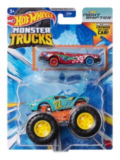 Set 2 masini - Hot Wheels Monster Truck si Night Shifter