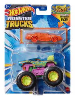 Set 2 Masini - Hot Wheels Monster Truck si Rodger Dodger