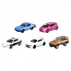 Set 5 masini - Matchbox - MBX Japan Cruisers