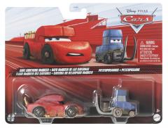 Set 2 masini - Cars 3 - Cave Fulger McQueen si Pitstoposaurus