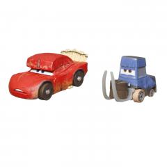 Set 2 masini - Cars 3 - Cave Fulger McQueen si Pitstoposaurus