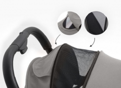 Carucior pentru copii - Hamilton Magic Fold X1 Plus, Gri