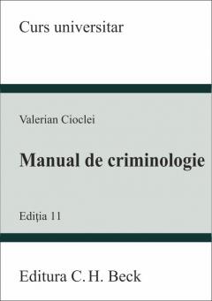 Manual de criminologie