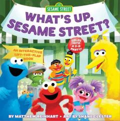 Coperta cărții What's Up, Sesame Street? (A Pop Magic Book)