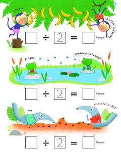 Caiete de activitati. Impartirea 6-7 ani