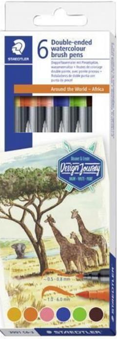 Set 6 carioci - Grafic Duo - In jurul lumii