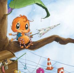 Micul paianjen Firicel si culorile curcubeului