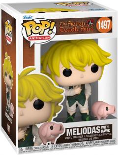 Figurina - Pop! The Seven Deadly Sins: Meliodas (with Hawk)