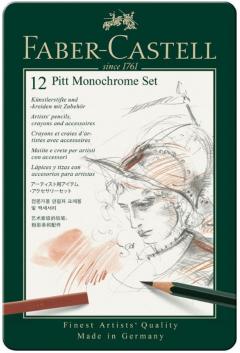 Set 12 ustensile grafica - Monochrome