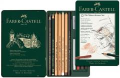 Set 12 ustensile grafica - Monochrome