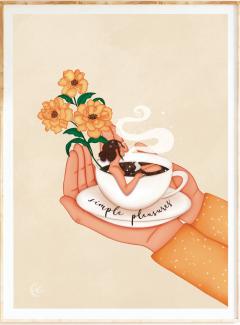 Print de arta - Simple placeri