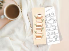 Semn de carte - Doua fete - Reading Tracker