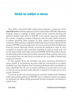 Gramatica limbii romane pentru gimnaziu