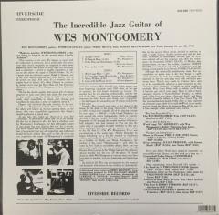 The Incredible Jazz Guitar Of Wes Montgomery - Vinyl