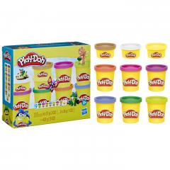 PLAY-DOH SET 9 CUTII PLASTELINA 