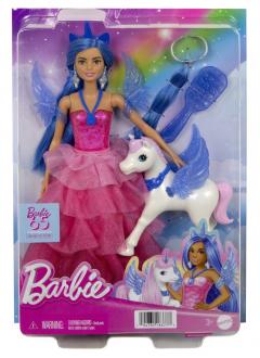 Papusa - Barbie cu unicorn