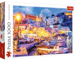 Puzzle 1000 piese - Insula Procida pe timpul noptii